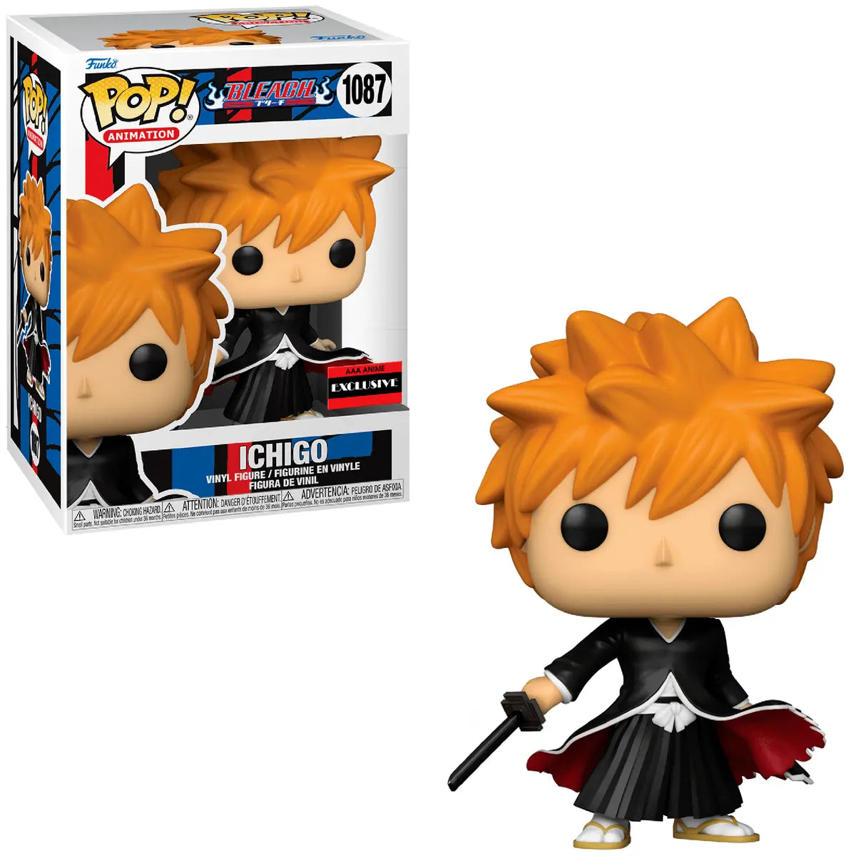 Bleach - Ichigo with Blade Pop! Vinyl Figure