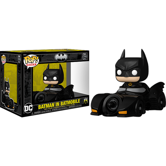 Batman - Batman in Batmobile (1989) 85th Anniversary Pop! Ride Vinyl Figure (pre-order)