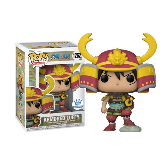 ONE PIECE - ARMORED LUFFY POP! VINYL Funko Exc Sticker