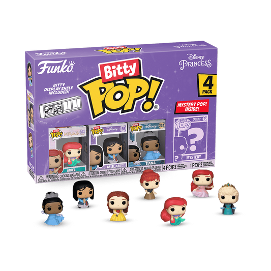 Bitty Pop! Disney: Disney Princesses - Ariel 4pk (Pre-Order)