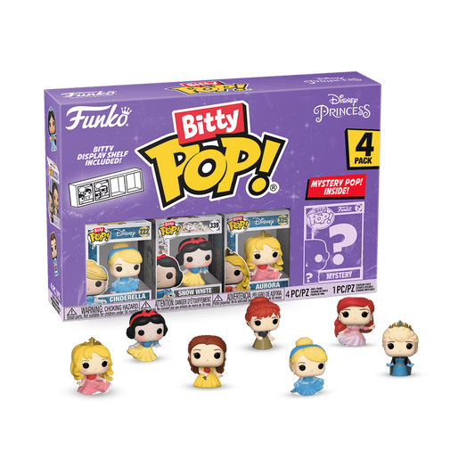 Bitty Pop! Disney: Disney Princesses - Cinderella 4pk (Pre-Order)