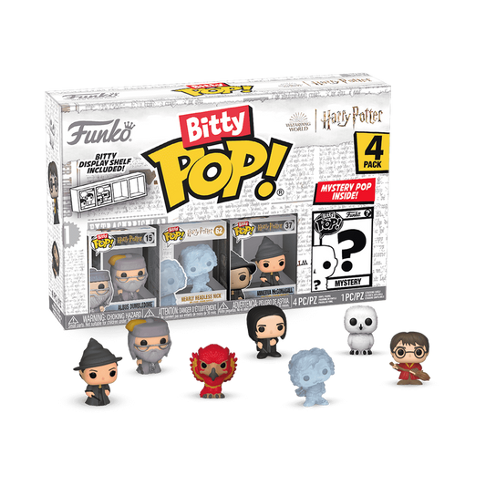 Bitty Pop! Movies: Harry Potter - Dumbledore 4pk (Pre-Order)