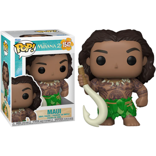 Pop! Disney: Moana 2 - Maui with Fish Hook (Pre-Order)