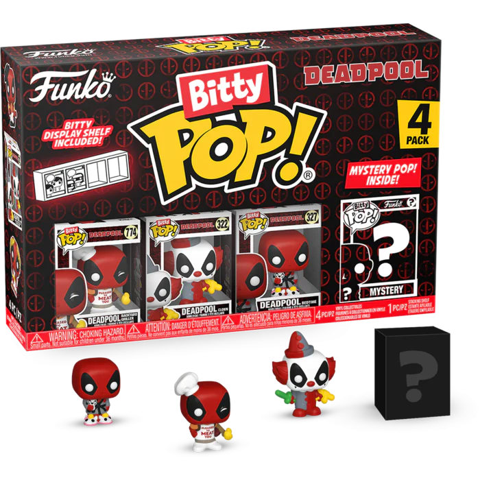 Bitty Pop! Marvel: Deadpool - BBQ Master 4PK (Pre-Order)