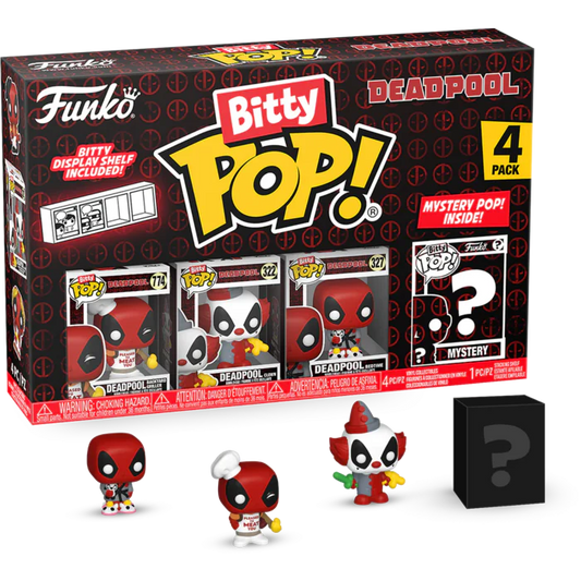 Bitty Pop! Marvel: Deadpool - BBQ Master 4PK (Pre-Order)