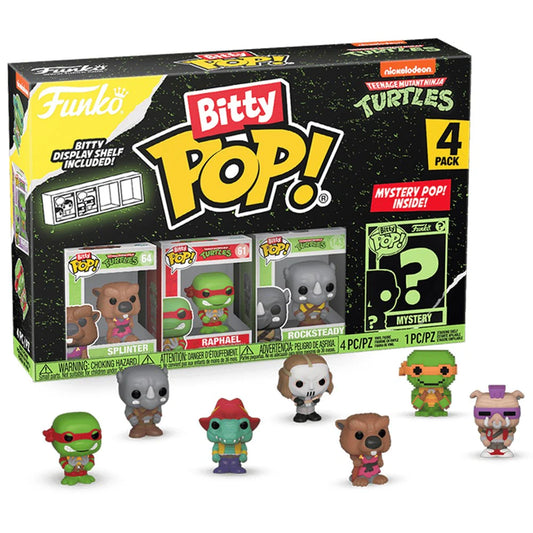 Bitty Pop! Tv: Teenage Mutant Ninja Turtle - Splinter 4pk (Pre-Order)