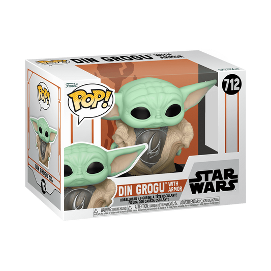 STAR WARS - POP! DIN GROGU WITH ARMOR