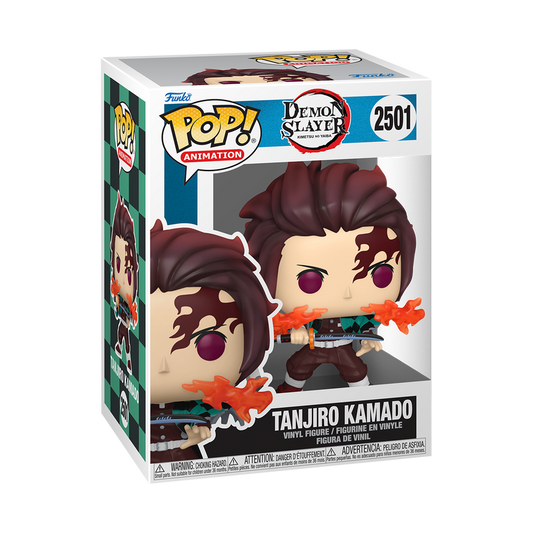 Demon Slayer - Pop! Tanjiro Kamado (Fire Breathing) (pre-order)