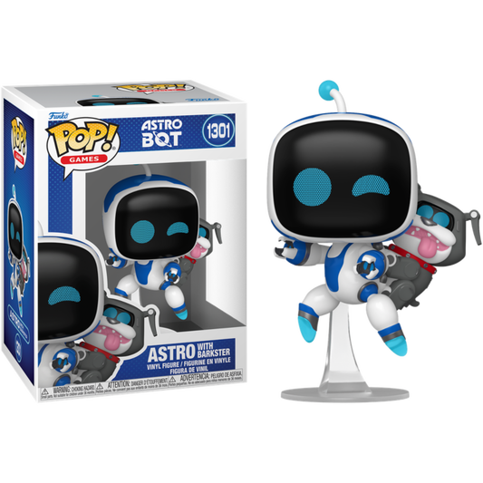 Astro Bot - Astro with Barkster Pop! Vinyl Figure (pre-order)