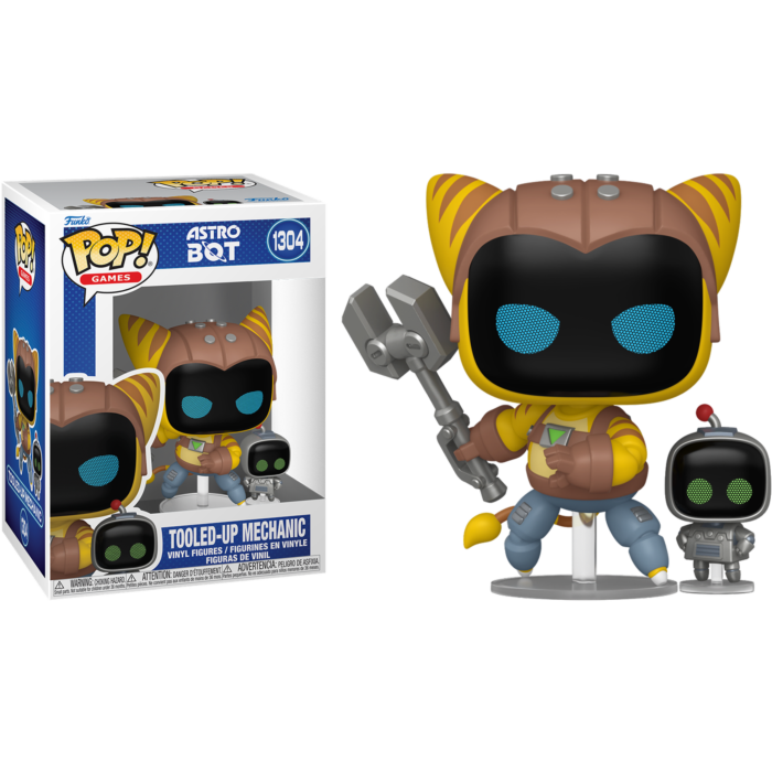 Astro Bot - Tooled-Up Mechanic Pop! Vinyl Figure (pre-order)