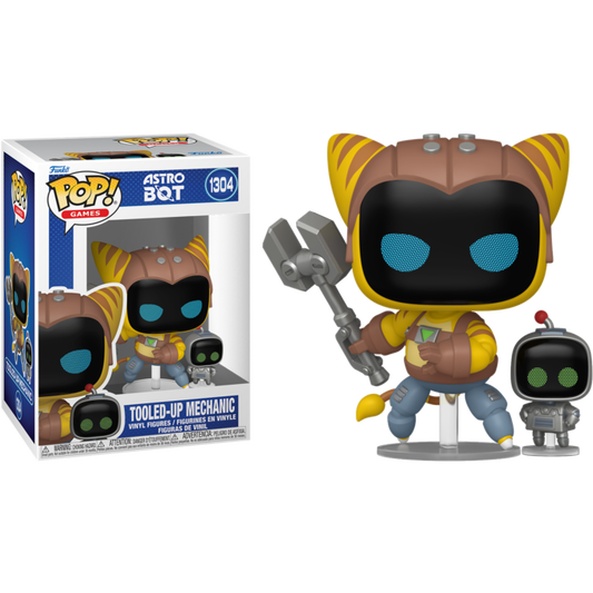 Astro Bot - Tooled-Up Mechanic Pop! Vinyl Figure (pre-order)