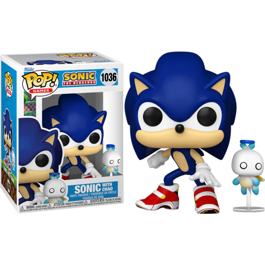 Pop & Buddy! Games: Sonic - Sonic w/Hchaos (pre-order)