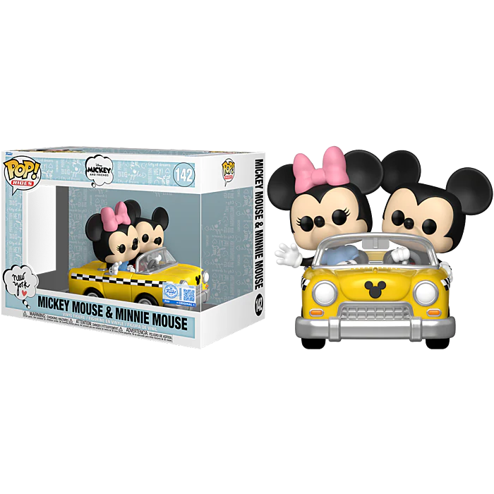 Pop Rides! SUPDLX : Disney Mickey Mouse - Mickey & Minnie (Exc) (pre-order)
