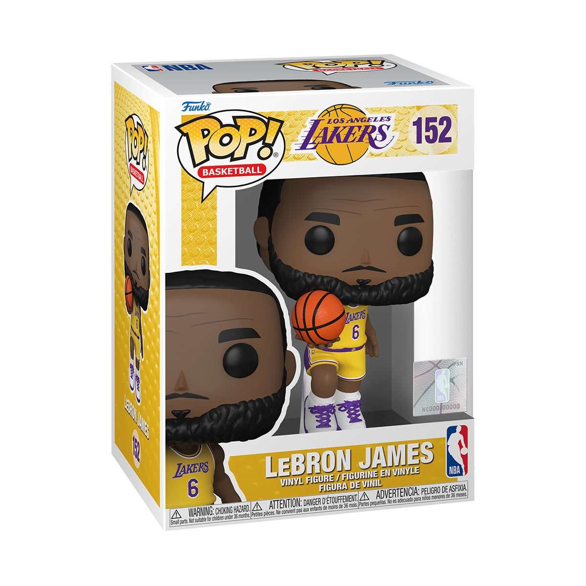Pop! Basketball: NBA Lakers - Lebron James #6