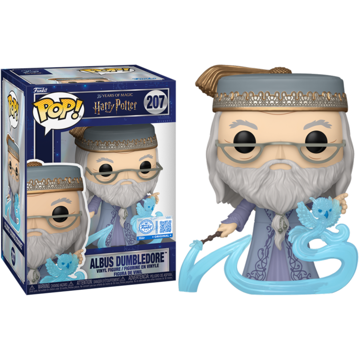 Harry Potter - Albus Dumbledore with Patronus Pop! Vinyl Figure (pre-order)