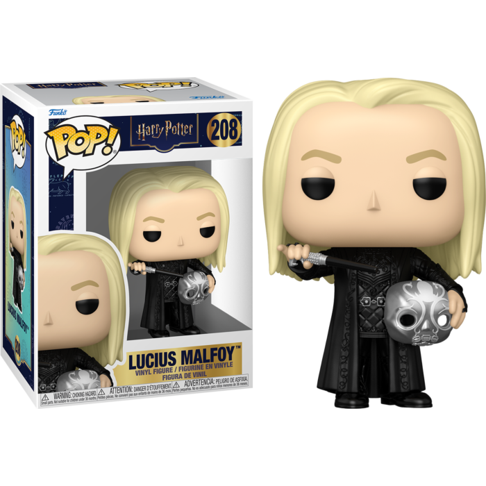 Harry Potter - Lucius Malfoy with Mask Pop! Vinyl Figure (pre-order)