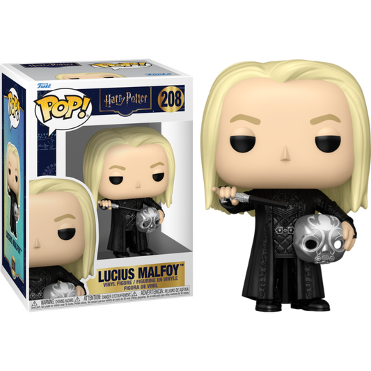 Harry Potter - Lucius Malfoy with Mask Pop! Vinyl Figure (pre-order)