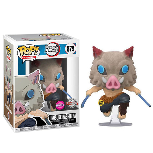 Demon Slayer - Inosuke Hashibira Flocked Pop! Vinyl Figure