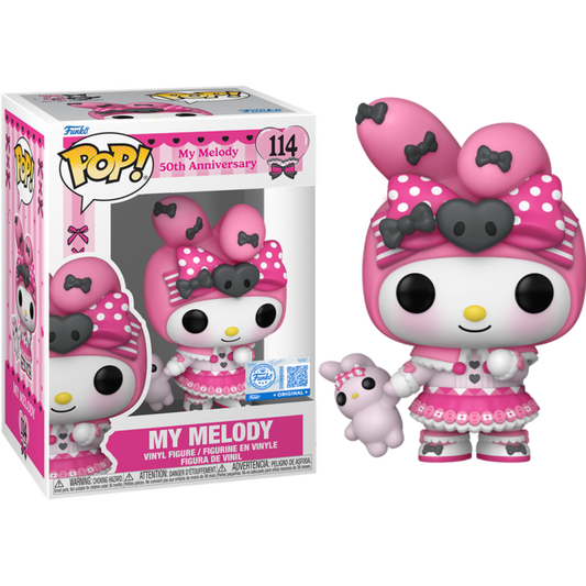 Hello Kitty & Friends - My Melody with Toy 50th Anniversary Pop! Vinyl Figure