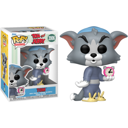 Tom & Jerry - Tom with Clock Pop! Vinyl Figure