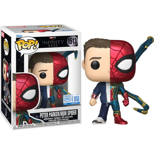 Pop! Marvel: IS Split - Spider-Man / Peter (Exc)