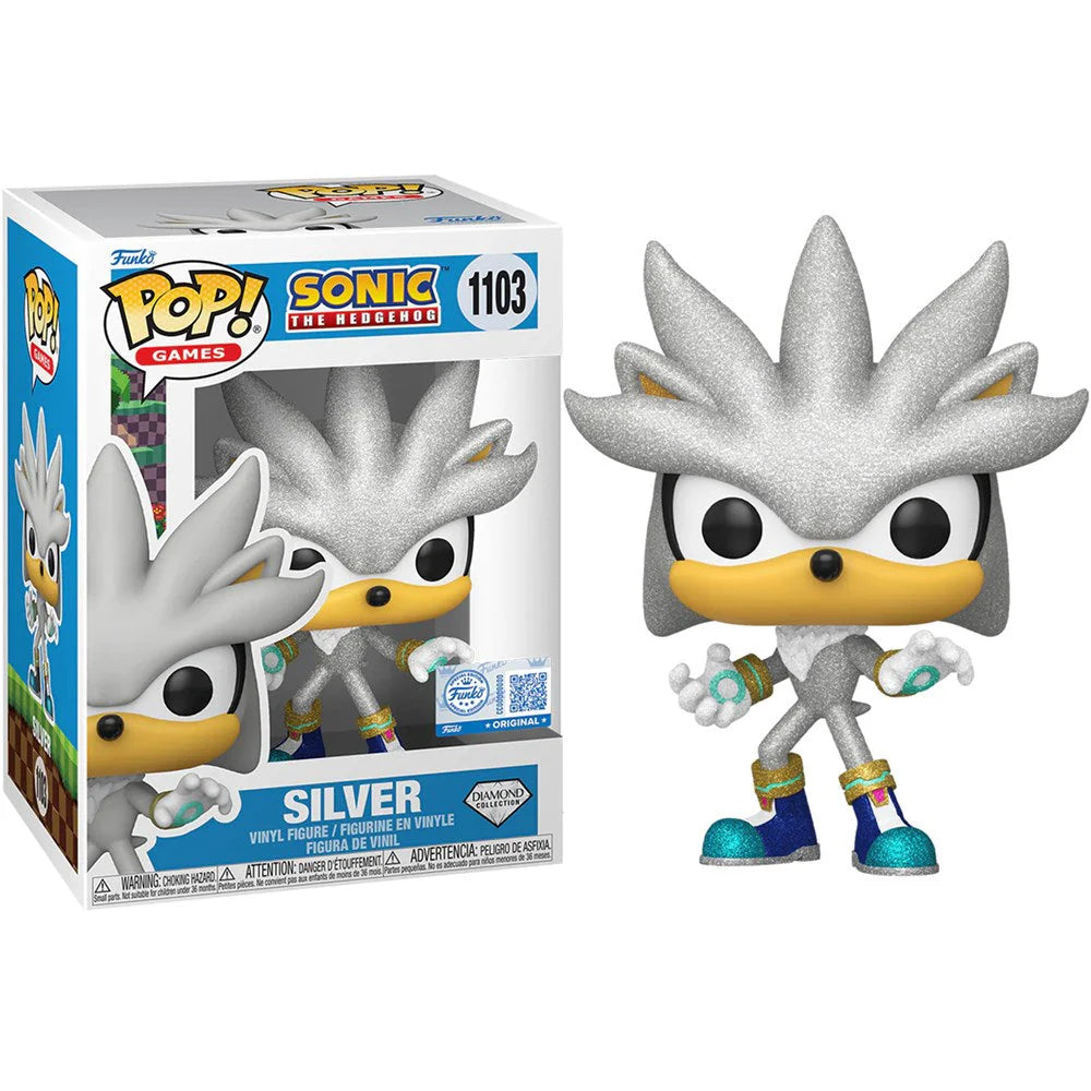 Pop! Games: Sonic - Silver (DGLT)(Exc)