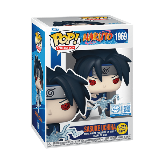 Naruto - Sasuke Uchiha Glow-in-the-Dark Pop! Vinyl Figure