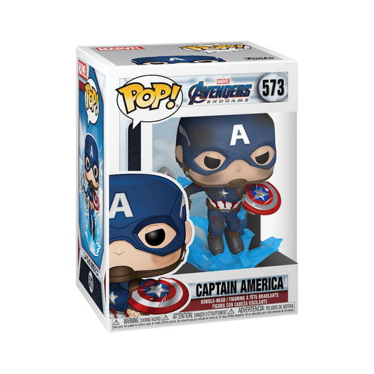 Pop! Captain America with Broken Shield