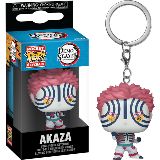 Demon Slayer - Akaza Pocket Pop! Keychain (pre-order)