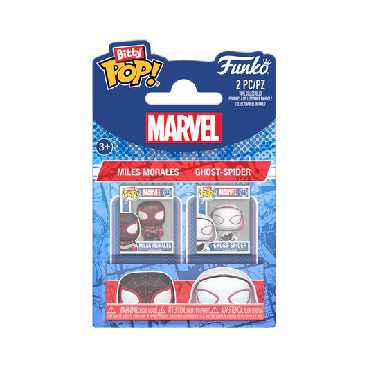 Bitty Pop! Marvel: Spider-Man - Miles Morales and Stacy Gwen 2pk