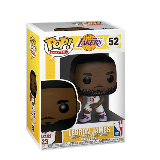 Pop! Basketball: NBA Lakers - Lebron James (White Uniform)