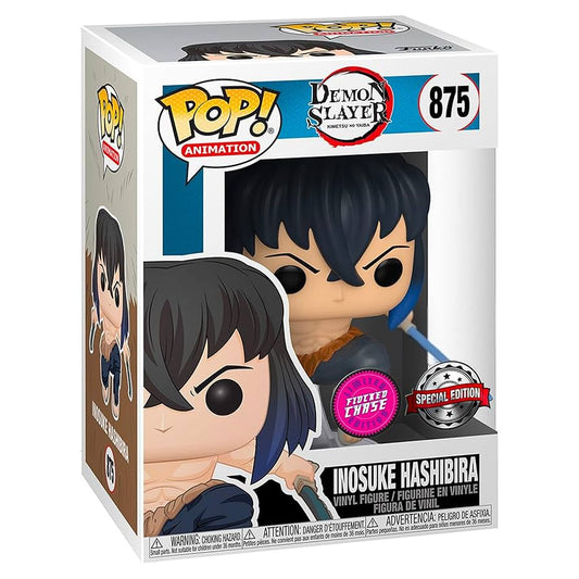 DEMON SLAYER - INOSUKE HASHIBIRA (FLOCKED)(CHASE) #875