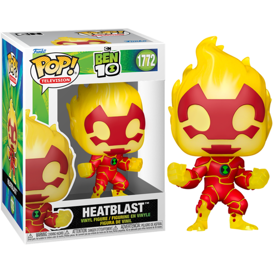 Ben 10 - Heatblast Pop! Vinyl Figure (pre-order)