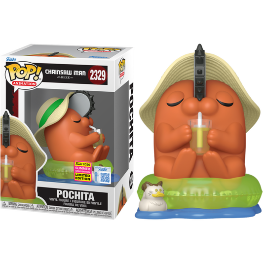 Chainsaw Man - Pochita on Floaty Pop! Vinyl Figure (2026 Summer Convention Exclusive) (pre-order)