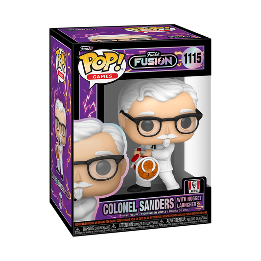 Pop! Colonel Sanders with Nugget Launcher (Funko Fusion)