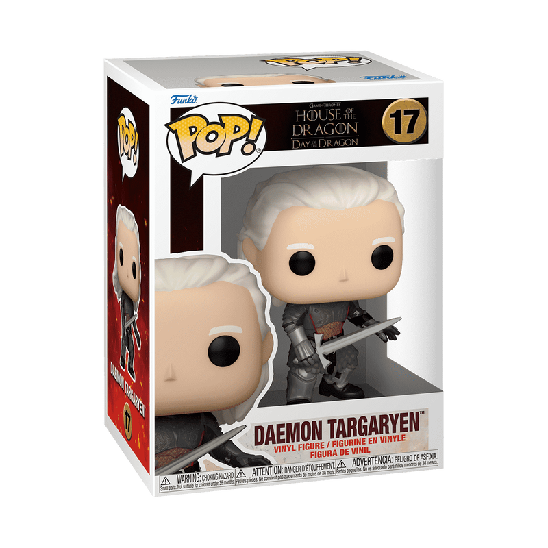 HOUSE OF DRAGON - Pop! Daemon Targaryen with Dark Sister (Wearing Armor)
