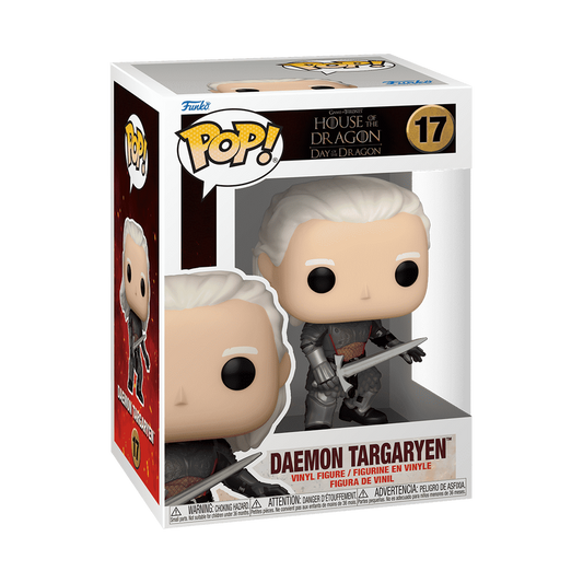 HOUSE OF DRAGON - Pop! Daemon Targaryen with Dark Sister (Wearing Armor)