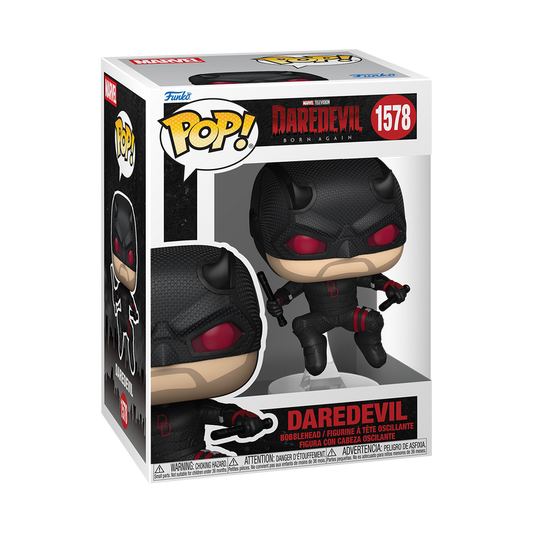 Pop! Daredevil (Black Suit) (Born Again)