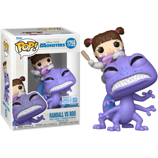 Monsters, Inc. - Randall vs Boo Pop! Vinyl Figure