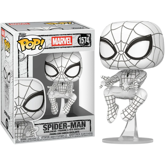 Pop! Marvel: Marvel Sketched - Spider-Man (PRE-ORDER)