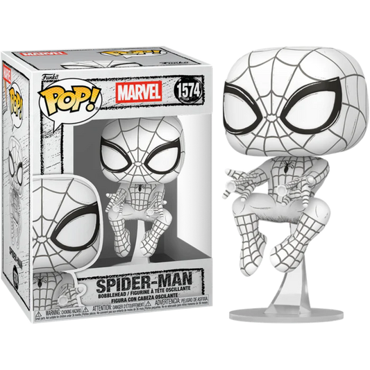 Pop! Marvel: Marvel Sketched - Spider-Man (PRE-ORDER)
