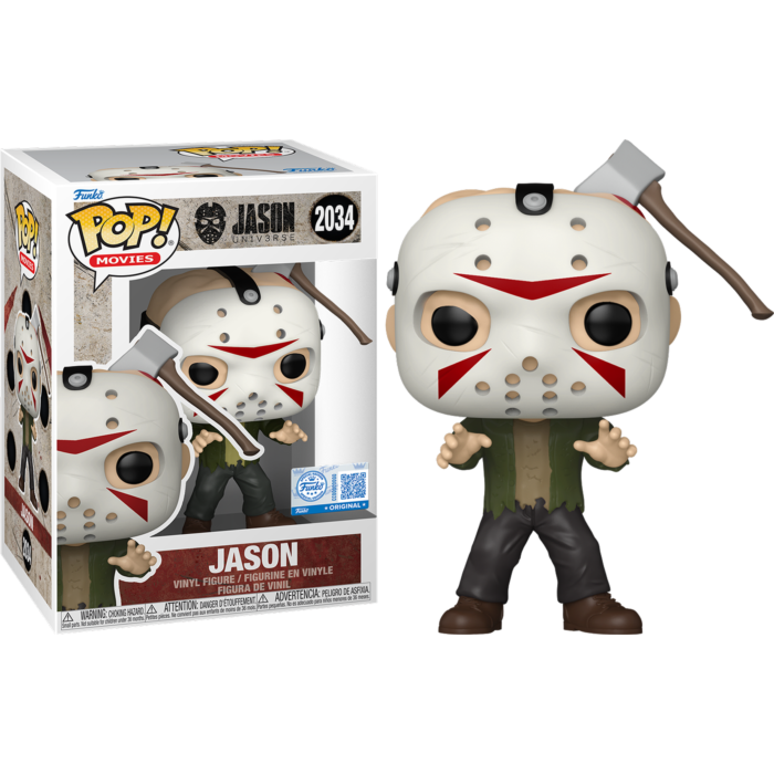 Jason Universe - Jason Voorhees (Axe in Head) Pop! Vinyl Figure (PRE-ORDER)
