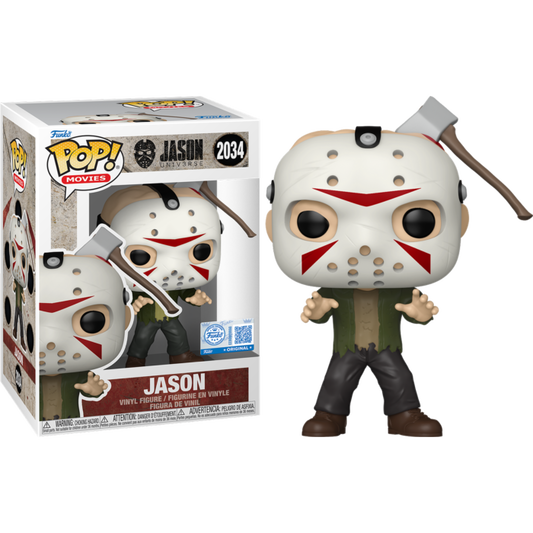 Jason Universe - Jason Voorhees (Axe in Head) Pop! Vinyl Figure (PRE-ORDER)