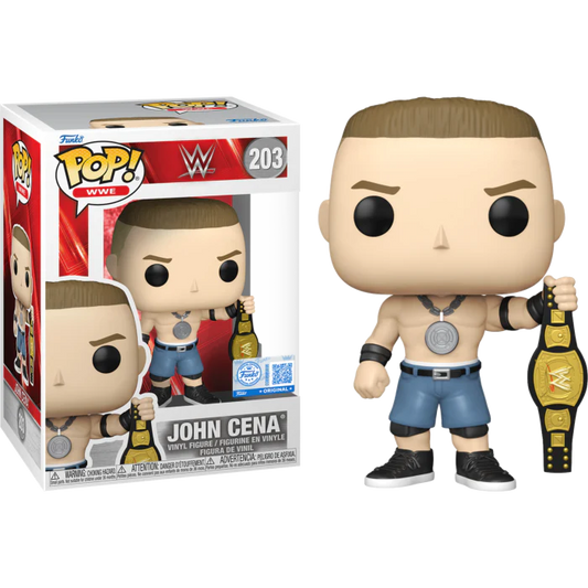 Pop! WWE: WWE S29 - John Cena w/Spinner Belt (Exc) (PRE-ORDER)
