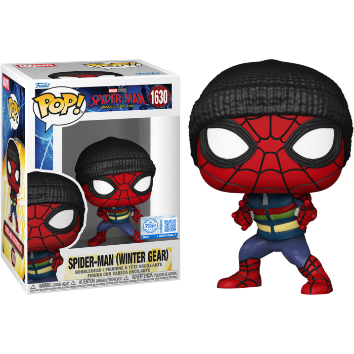 Spider-Man: Brand New Day (2026) - Spider-Man (Winter Gear) Pop! Vinyl Figure (PRE-ORDER)