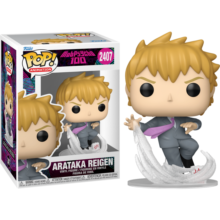 Mob Psycho 100 - Arataka Reigen Pop! Vinyl Figure (PRE-ORDER)