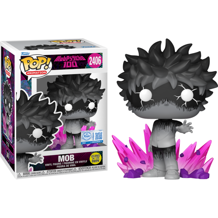 Mob Psycho 100 - Mob with Aura (Shigeo) Glow-in-the-Dark Pop! Vinyl Figure (PRE-ORDER)