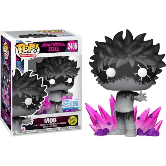 Mob Psycho 100 - Mob with Aura (Shigeo) Glow-in-the-Dark Pop! Vinyl Figure (PRE-ORDER)