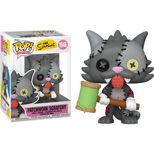 The Simpsons - Patchwork Scratchy Pop! Vinyl Figure (PRE-ORDER)