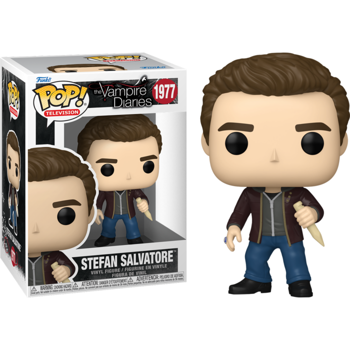 The Vampire Diaries - Stefan Salvatore Pop! Vinyl Figure (PRE-ORDER)